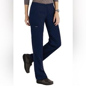 Greys Anatomy Navy Blue Scrub Bottoms